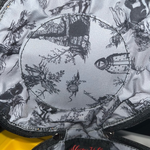 La Femme en Noir large sleepy hollow Pumpkin bag - Picture 4 of 5